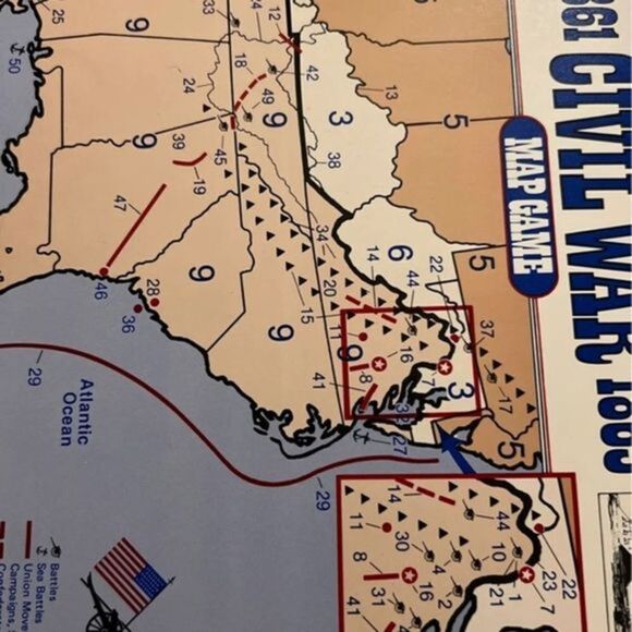 Vintage Learning Games World War I Map Game EMA* - Picture 4 of 4